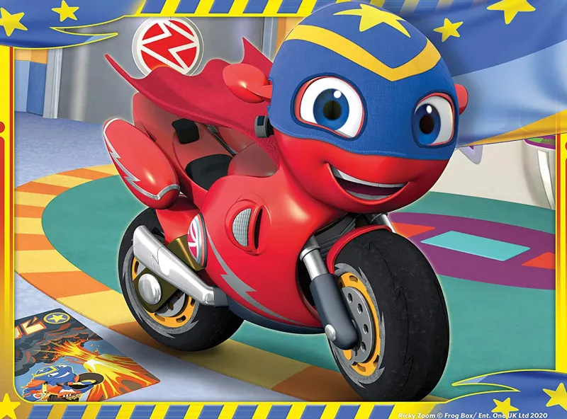 Ravensburger Ricky Zoom - 4 In Box (12, 16, 20, 24 Piece) Jigsaw Puzzles Clearance