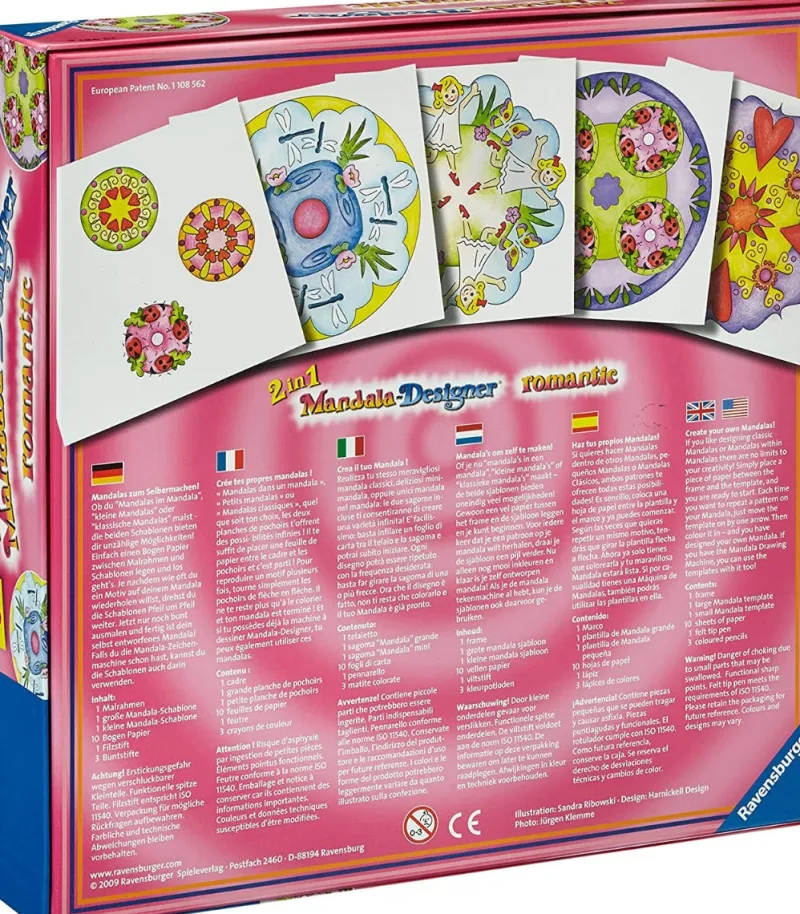 Ravensburger 29987 Romantic ? Mandala Designer 2-in-1 Discount
