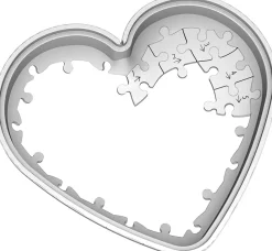 Ravensburger Trolls 2 World Tour - Heart Shaped 54 Piece 3D Jigsaw Puzzle Online