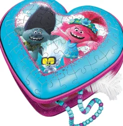 Ravensburger Trolls 2 World Tour - Heart Shaped 54 Piece 3D Jigsaw Puzzle Online