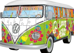 Ravensburger VW Camper Van Woodstock 50th Anniversary - 162 Piece 3D Jigsaw Puzzle Discount