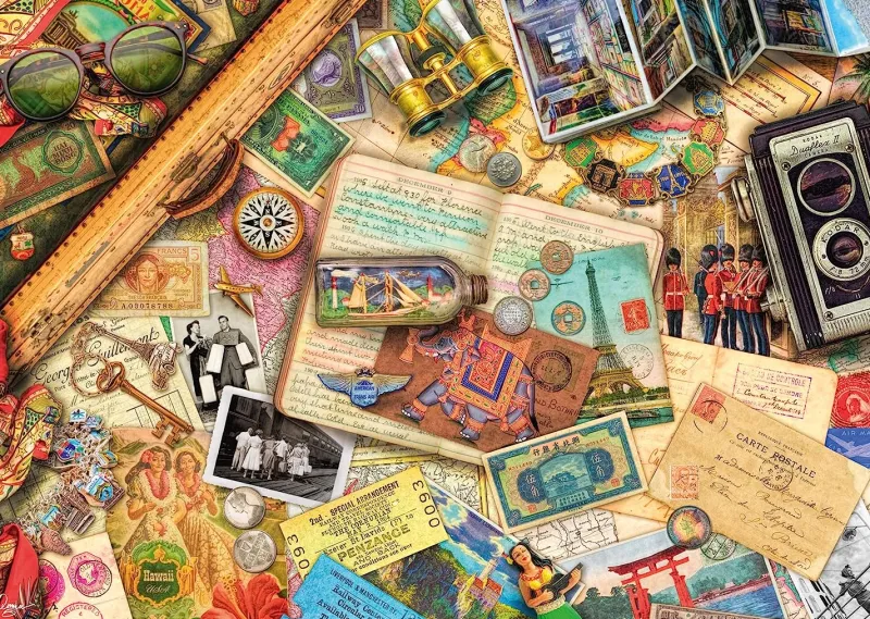 Schmidt - Aimee Stewart: Travel Memories - 1000 Piece Jigsaw Puzzle Fashion