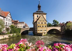 Schmidt - Bamberg, Regnitz and Old Town hall - 1000 Piece Jigsaw Puzzle Hot