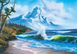 Schmidt - Bob Ross: Mountain by the Sea - 1000 Piece Jigsaw Puzzle Best