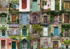 Schmidt - Collage of Door - 1500 Piece Jigsaw Puzzle Sale