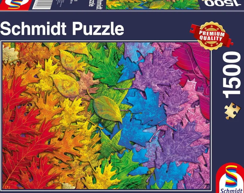 Schmidt - Colourful Leaves - 1500 Piece Jigsaw Puzzle New