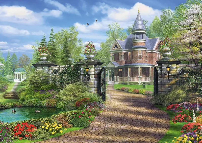 Schmidt - Dominic Davison - Idyllic Country Estate - 1000 Piece Jigsaw Puzzle New