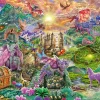 Schmidt - Enchanted Dragon Land- 1000 Piece Jigsaw Puzzle New