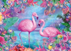 Schmidt - Flamingos - 500 Piece Jigsaw Puzzle Outlet