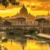 Schmidt - Golden Light over Rome - 1000 Piece Jigsaw Puzzle Online