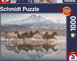 Schmidt - Horses in Cappadocia - 1000 Piece Jigsaw Puzzle Online