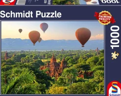 Schmidt - Hot Air Balloons Mandalay Myanmar - 1000 Piece Jigsaw Puzzle Discount