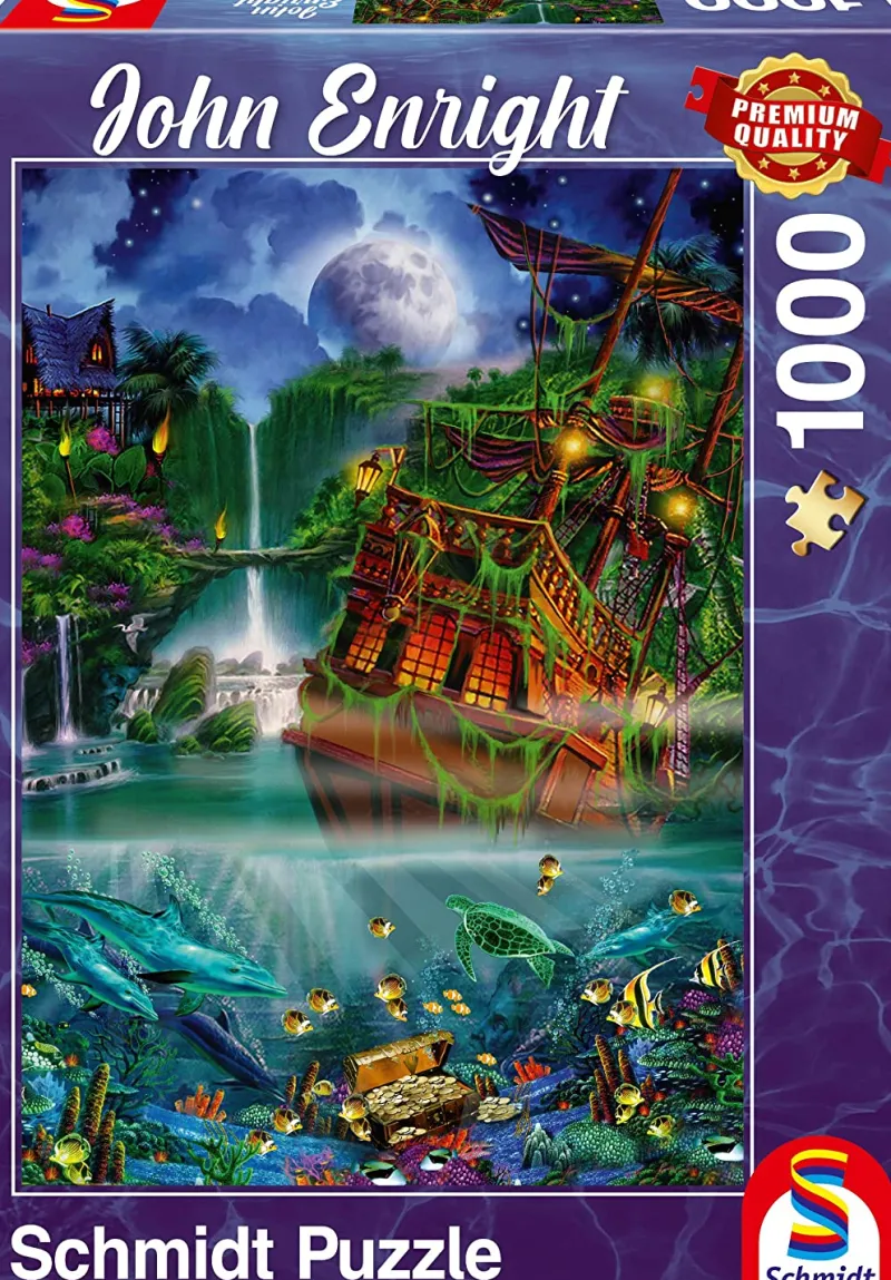 Schmidt - John Enright - Sunken treasure - 1000 Piece Jigsaw Puzzle Hot