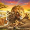 Schmidt - Loving Lions - 1000 Piece Jigsaw Puzzle Fashion