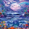Schmidt - Moonlight Oasis - 1000 Piece Jigsaw Puzzle Online
