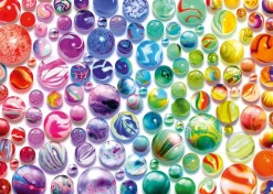 Schmidt - Rainbow Marbles - 1000 Piece Jigsaw Puzzle Outlet
