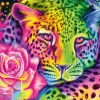 Schmidt - Sheena Pike: Neon Rainbow Leopard - 1000 Piece Jigsaw Puzzle Best