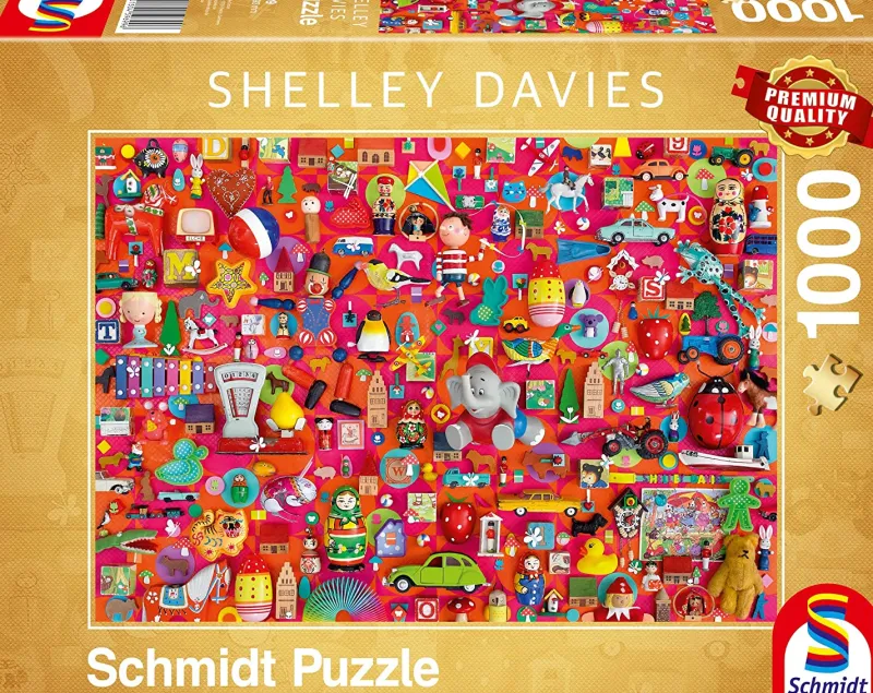 Schmidt - Shelley Davies: Vintage Toys - 1000 Piece Jigsaw Puzzle Hot