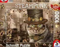 Schmidt - Steampunk Cat - 1000 Piece Jigsaw Puzzle Hot