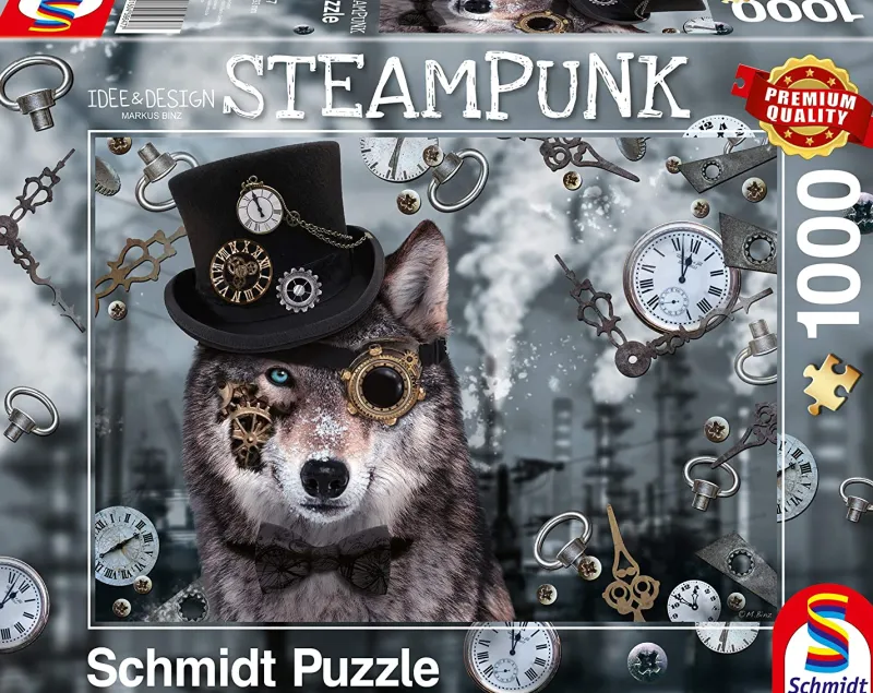 Schmidt - Steampunk Wolf - 1000 Piece Jigsaw Puzzle Best