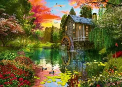 Schmidt - The Watermill - 1000 Piece Jigsaw Puzzle Online