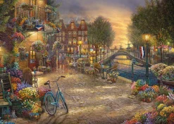 Schmidt - Thomas Kinkade - Amsterdam - 1000 Piece Jigsaw Puzzle Sale