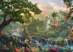 Schmidt - Thomas Kinkade - Disney - The Jungle Book - 1000 Piece Jigsaw Puzzle Online