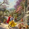 Schmidt - Thomas Kinkade - Disney Snow White - Dancing with the Prince - 1000 Piece Jigsaw Puzzle Online