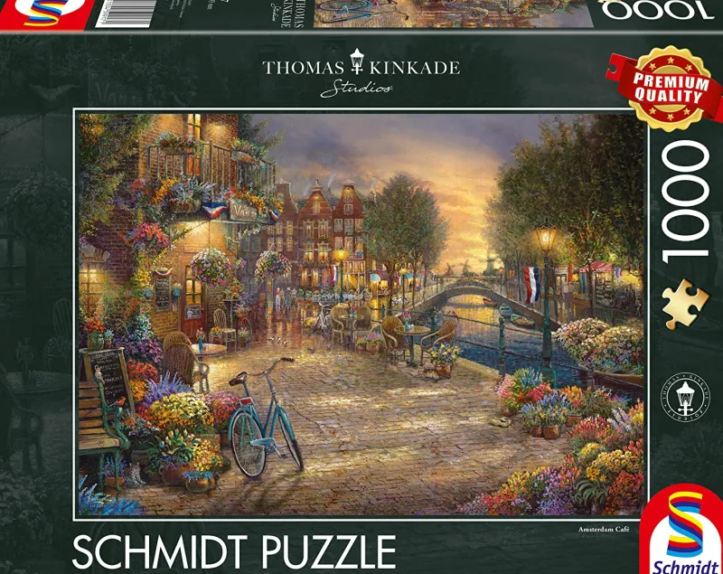 Schmidt - Thomas Kinkade - Amsterdam - 1000 Piece Jigsaw Puzzle Sale