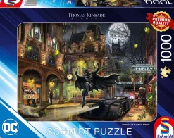 Schmidt - Thomas Kinkade: Batman - Gotham City - 1000 Piece Jigsaw Puzzle Online
