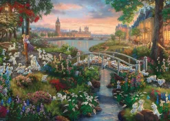 Schmidt - Thomas Kinkade: Disney 101 Dalmatians - 1000 Piece Jigsaw Puzzle Clearance