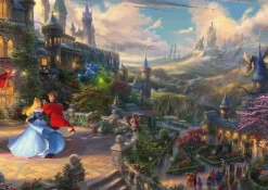 Schmidt - Thomas Kinkade: Disney Sleeping Beauty Dancing in the Enchanted Light - 1000 Piece Jigsaw Puzzle Outlet