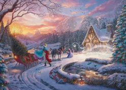 Schmidt - Thomas Kinkade: Disney Cinderella Brining Home the Tree - 1000 Piece Discount