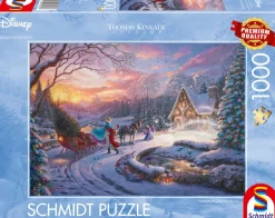 Schmidt - Thomas Kinkade: Disney Cinderella Brining Home the Tree - 1000 Piece Discount