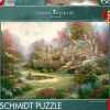 Schmidt - Thomas Kinkade: Gardens beyond Spring Gate - 2000 Piece Jigsaw Puzzle Outlet