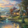 Schmidt - Thomas Kinkade, Paradise - 1000 Piece Jigsaw Puzzle Online