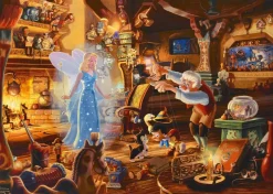 Schmidt - Thomas Kinkade Studios: Disney Dreams Collection - Geppettos Pinocchio - 1000 Piece Jigsaw Puzzle New