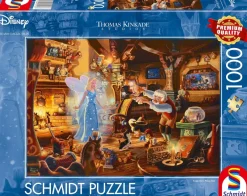 Schmidt - Thomas Kinkade Studios: Disney Dreams Collection - Geppettos Pinocchio - 1000 Piece Jigsaw Puzzle New