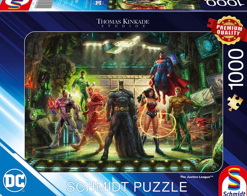 Schmidt - Thomas Kinkade: The Justice League - 1000 Piece Jigsaw Puzzle Discount