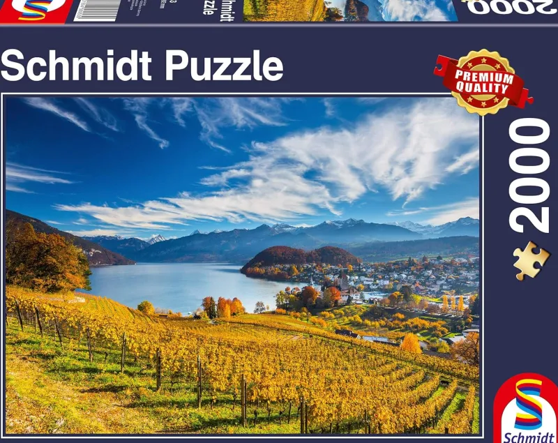 Schmidt - Vineyards - 2000 Piece Jigsaw Puzzle Fashion