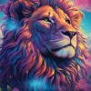 Schmidt Shmidt - Lion in the Wind of Colours - 1000 Piece Jigsaw Puzzle New