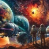 Schmidt Shmidt - Michele Farella: Cosmic Colours - 1000 Piece Jigsaw Puzzle Clearance