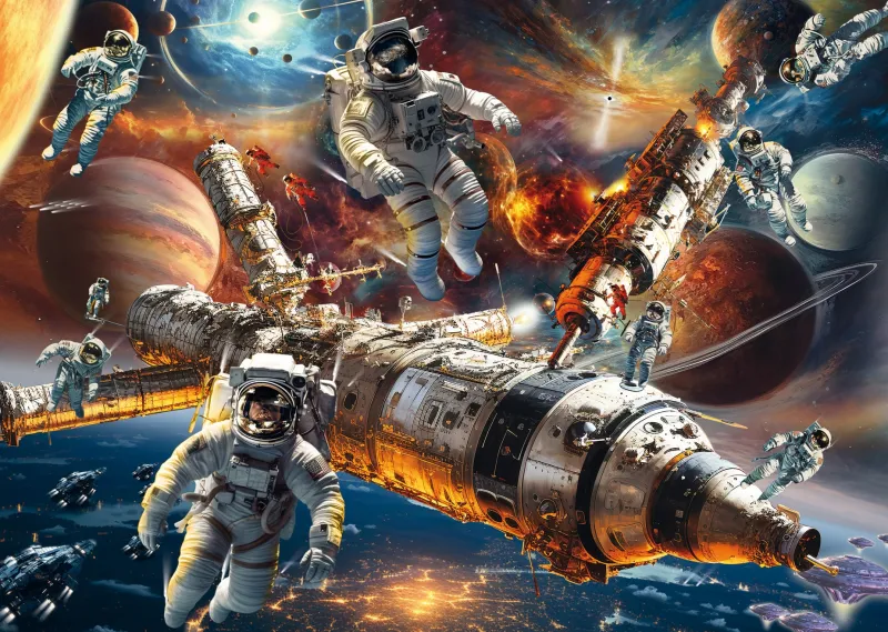 Schmidt Shmidt - Michele Farella: Magical Star Worlds - 1000 Piece Jigsaw Puzzle Outlet
