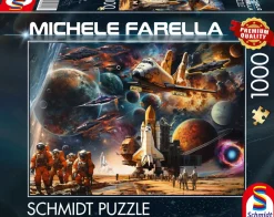 Schmidt Shmidt - Michele Farella: The Fascination of Space Travel - 1000 Piece Jigsaw Puzzle Best