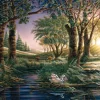 Schmidt Shmidt - Terry Redlin: Morning Magic at the Pond - 1000 Piece Jigsaw Puzzle Best