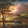 Schmidt Shmidt - Terry Redlin: Sun Gold over Ripe Fields - 1000 Piece Jigsaw Puzzle Clearance