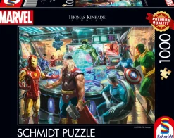 Schmidt Shmidt - Thomas Kinkade: Marvel The Avengers - 1000 Piece Jigsaw Puzzle Fashion