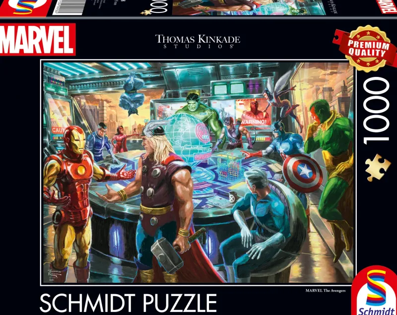 Schmidt Shmidt - Thomas Kinkade: Marvel The Avengers - 1000 Piece Jigsaw Puzzle Fashion