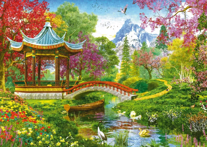 Schmidt Shmidt - Zen Garden - 1000 Piece Jigsaw Puzzle Clearance