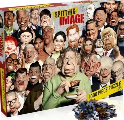 Winning Moves Spitting Image - 1000 Piece Jigsaw Puzzle Hot